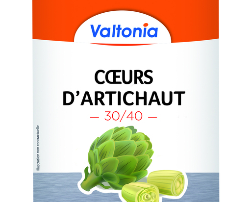 Coeurs d'artichaut 30/40 boite 3/1 VALTONIA