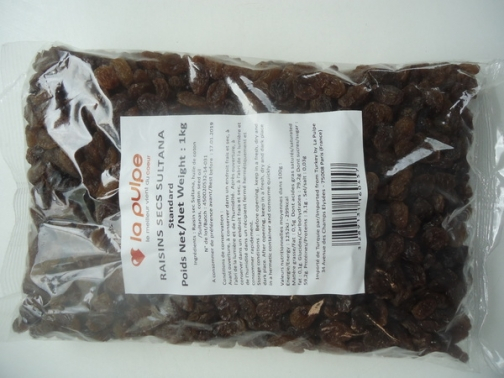 Raisins secs 1 kg LA PULPE