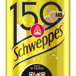 Soda tonic (boite 33CLx24) Schweppes Tonic