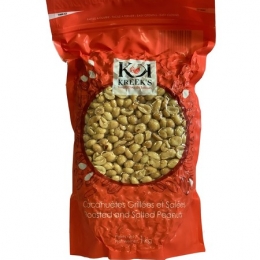 Cacahuetes blanches grillees salees sous-vide sachet 1 kg KREEK'S