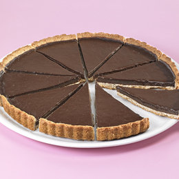 Tarte chocolat 10 parts 750G - Surgele