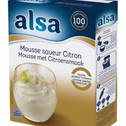 Mousse citron boite 800 g ALSA