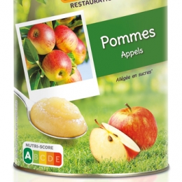 Compote de pomme allegee boite 5/1 CHARLES ET ALICE
