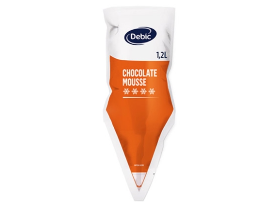 Mousse chocolat surgele 1,25L Debic - Surgele
