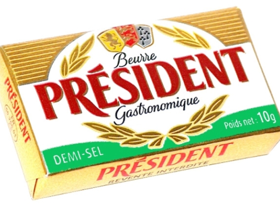 Beurre micro 1/2 sel (10Gx100)PRESIDENT