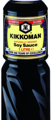 Sauce soja salee en bouteille 1 L KIKKOMAN