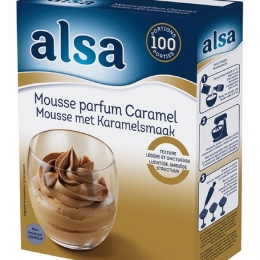 Mousse caramel boite 1 kg ALSA