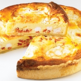 Quiche chevre tomate (1,45KGx3) - Surgele