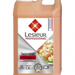 Sauce salade andalouse en bidon 2,5 L LESIEUR PROFESSIONNEL
