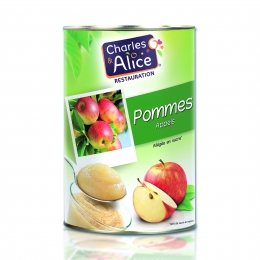 Compote Pomme Allégée en Sucre Boite 5/1