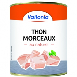 Thon Listao en morceaux au naturel boite 3/1 VALTONIA