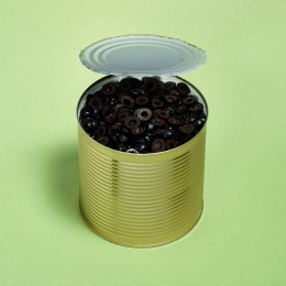Olive Noire Rondelle 3/1