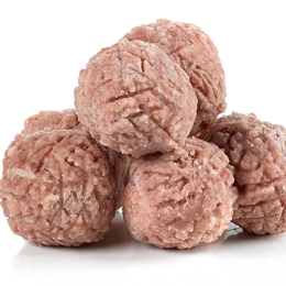 Boulette Boeuf 51% viande bovine 20%MG (30Gx165 env) - Surgele
